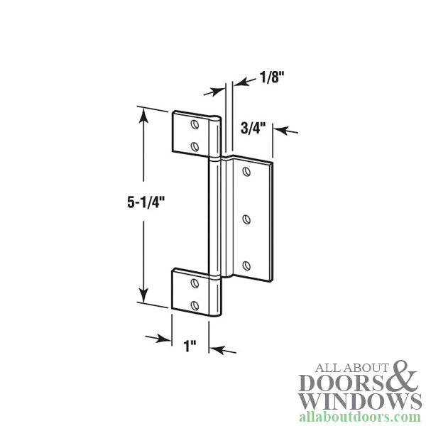 Screen Door Hinge Flag Type - Screen Door Hinge Flag Type