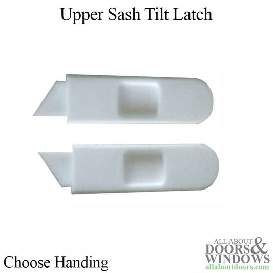 Upper Sash Tilt Latch, Left Hand, V3 Series Double Hung Windows, Choose Color