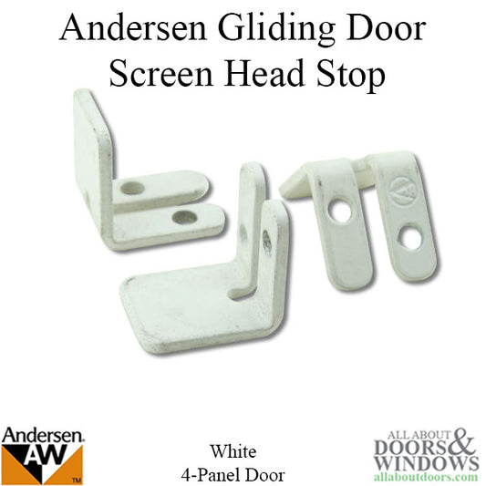 Andersen Panel Stop. 4 Panel Door - White