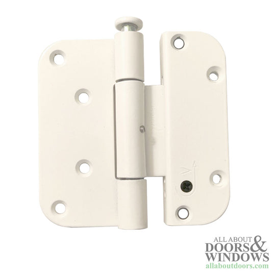 Ultimate 2D Adjustable Hinge Set Hinge (V) Outswing Non-Removable Pin 3-5/8" x 4" - White