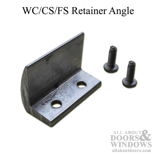 Pella Sliding door bracket, WC/CS/FS Retainer Angle