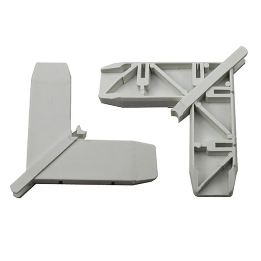 Corner Key , P/D Screen - Plastic - White