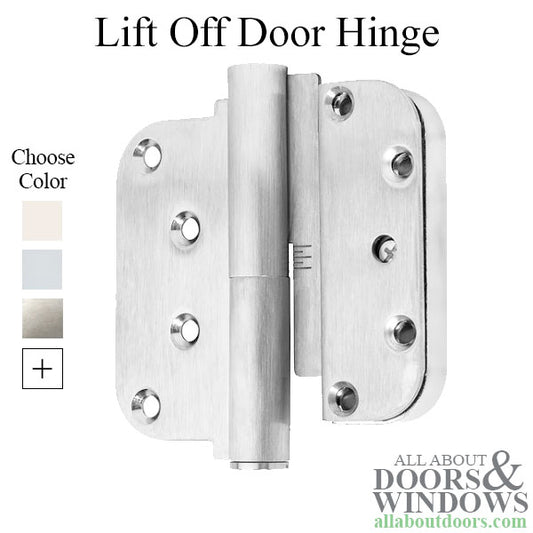 M3 Dual Adjustable Lift Off Hinge, Concealed Ball Bearings, Left Hand as Shown