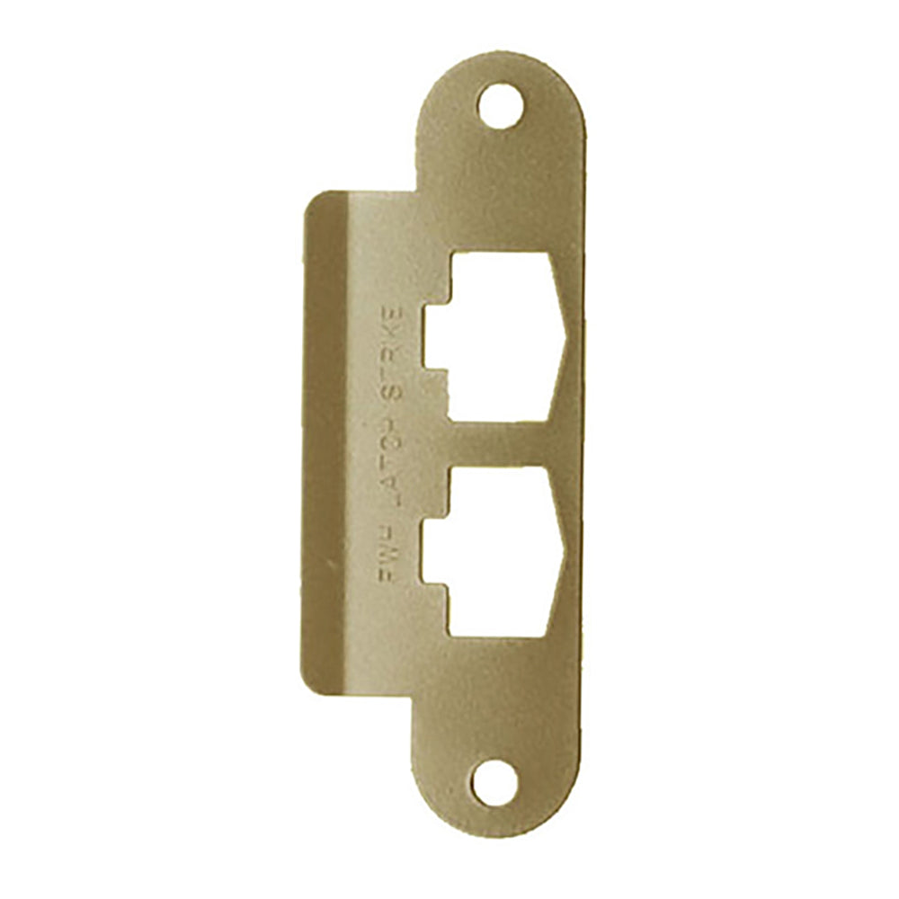 Andersen Latch & Deadbolt Strike Plate Cover, AS/SA Single Door - Antique Brass - Andersen Latch & Deadbolt Strike Plate Cover, AS/SA Single Door - Antique Brass