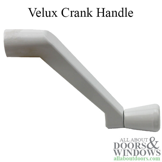 Velux Crank Handle, 5/16 Spline, 3-5/8 Projection - White