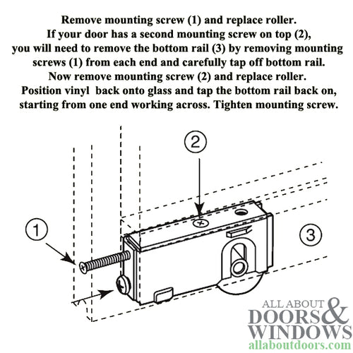 Door Roller For Columbia Sliding Patio Doors Single Wheel Roller with Adjustable Housing - Door Roller For Columbia Sliding Patio Doors Single Wheel Roller with Adjustable Housing