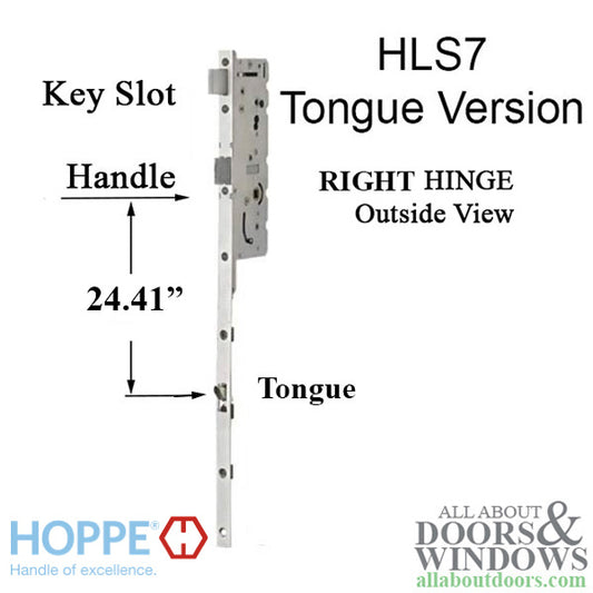 HLS7  45/92, RH Tongue @ 24.41"