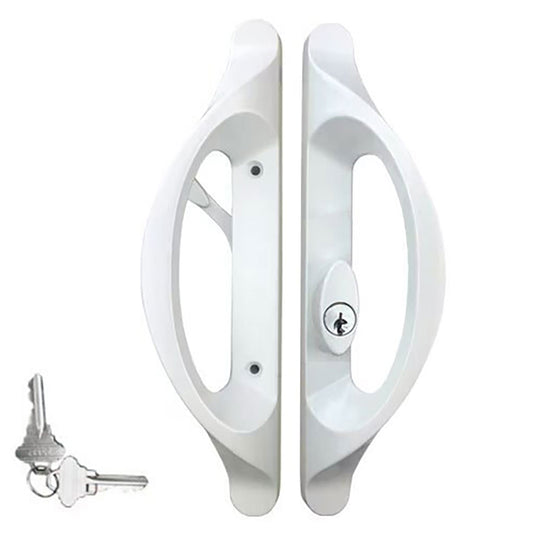 Truth Sliding Door Handle With Offset Key Cylinder Active Sliding Door Handle