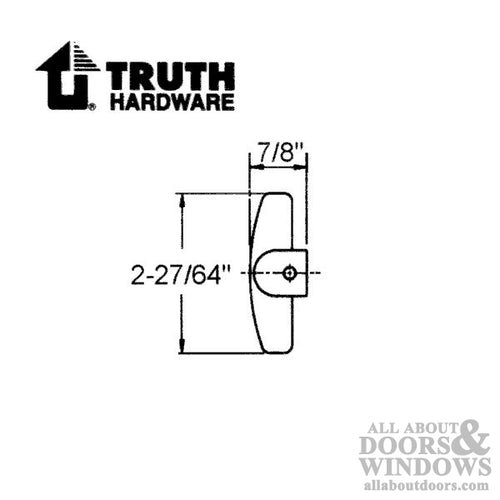 Crank Handle, 11/32 Spline, T-Shape - Choose Color - Crank Handle, 11/32 Spline, T-Shape - Choose Color