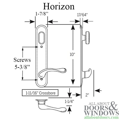 Trilennium Peachtree IPD Dummy Fixed Levers 1-3/4 Hinged door - Trilennium Peachtree IPD Dummy Fixed Levers 1-3/4 Hinged door