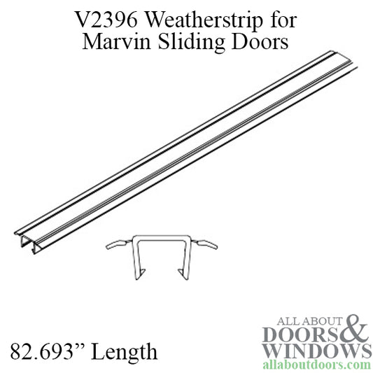 V2396 Jamb Frame Weatherstrip 82.693"