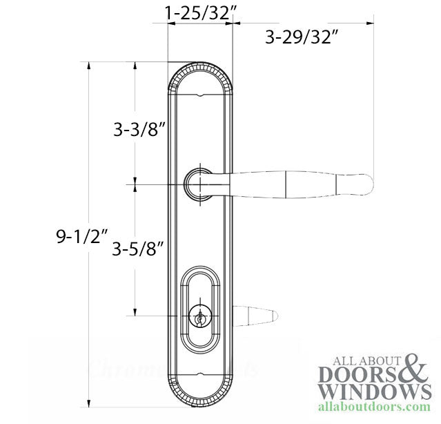 800B Series ADA ACTIVE Keyed, Radius Top - 800B Series ADA ACTIVE Keyed, Radius Top