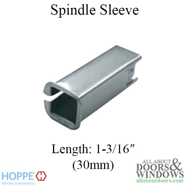 Hoppe Spindle Sleeve, Increase 8mm to 9mm, 30mm Length - Hoppe Spindle Sleeve, Increase 8mm to 9mm, 30mm Length