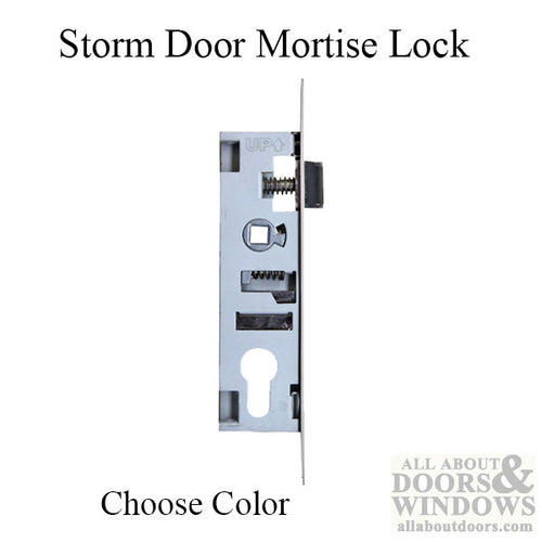 Storm Door Mortise Lock Body 7/8 Inch Backset - Storm Door Mortise Lock Body 7/8 Inch Backset
