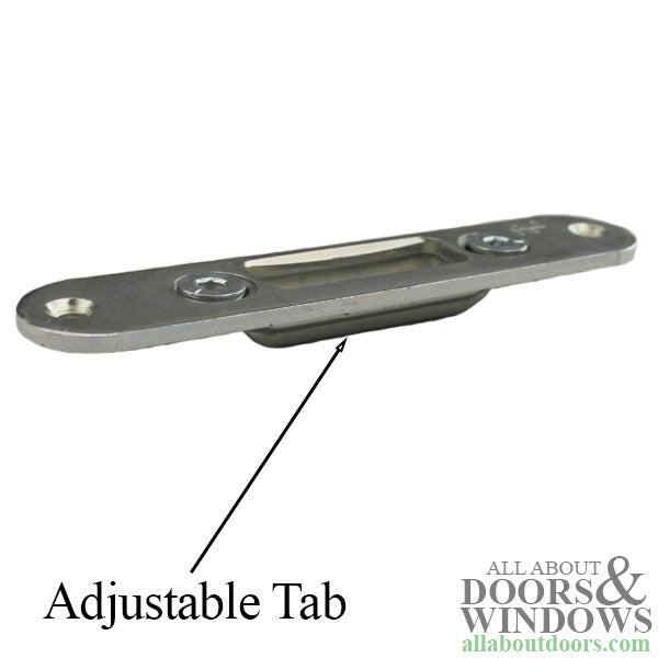 Swing Hook Strike Adjustable Stainless Steel - Swing Hook Strike Adjustable Stainless Steel