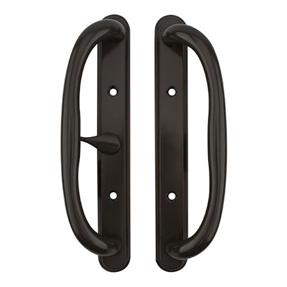 Olympus Handle for Sliding Glass Doors Center Thumb-Turn 3-15/16 Inch Screw Hole Center - Olympus Handle for Sliding Glass Doors Center Thumb-Turn 3-15/16 Inch Screw Hole Center