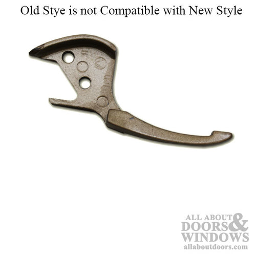 Casement Sash Lock Handle, Old Style - Left Hand - Copperite - Casement Sash Lock Handle, Old Style - Left Hand - Copperite