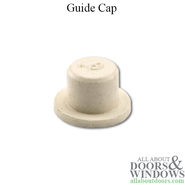 Pin Cap / Guide, 1/4 I.D., Nylon Replacement -  Sold Each - Pin Cap / Guide, 1/4 I.D., Nylon Replacement -  Sold Each