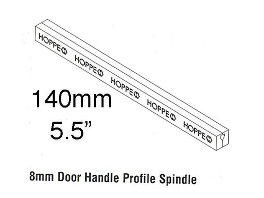 Spindle, 140mm for  HL S9000, 2-1/4 " Thick Door