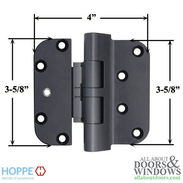 Hoppe Guide Hinge F9714 2009 Black - Hoppe Guide Hinge F9714 2009 Black