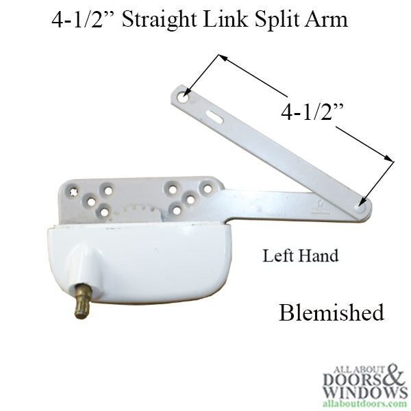 Truth Ellipse Split Arm Operator, Straight 4-1/2