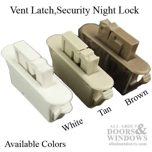 Amesbury Vent Latch Plastic Security Night  Vent Latch For Double Hung Windows - Amesbury Vent Latch Plastic Security Night  Vent Latch For Double Hung Windows