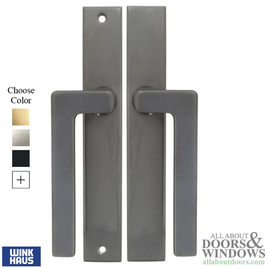 Miami Style Sliding Patio Door Handle Set, Inactive Dummy Pull, Right Hand