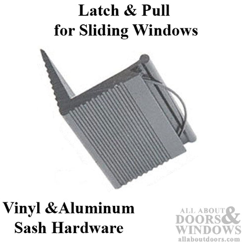 Latch and Pull - Vinyl and Aluminum Sash Hardware, Extruded Aluminum - Aluminum - Latch and Pull - Vinyl and Aluminum Sash Hardware, Extruded Aluminum - Aluminum