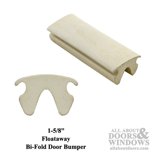 1-5/8 Inch Rubber Bumper Floataway Bi-Fold Door