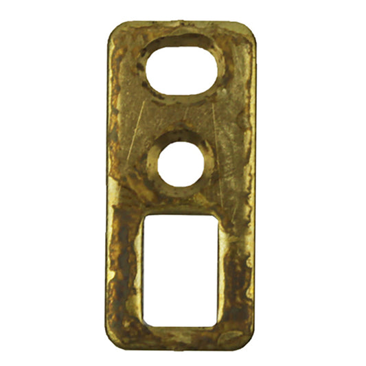 HOPPE Strike Plate Shootbolt for Single Door Brass