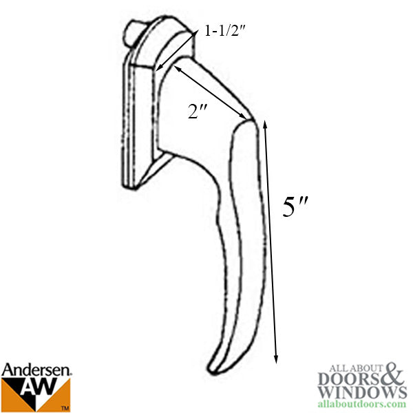 Andersen Window Handle For Sliding Window Locking Handle For Perma Shield Window - Andersen Window Handle For Sliding Window Locking Handle For Perma Shield Window