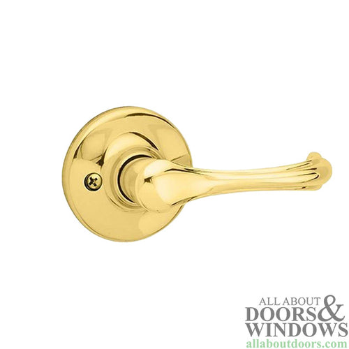 Kwikset Dorian US3 604 DNL  Active Interior Trim - Polished Brass - Kwikset Dorian US3 604 DNL  Active Interior Trim - Polished Brass