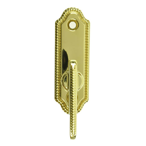 Andersen Frenchwood Gliding Door - Thumb Latch - Whitmore - Bright Brass - Andersen Frenchwood Gliding Door - Thumb Latch - Whitmore - Bright Brass