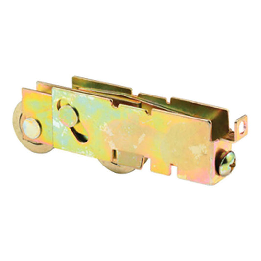 Door Tandem Roller F Tab Housing 1.125 Inch Steel Dual Wheel Sliding Patio Door Roller