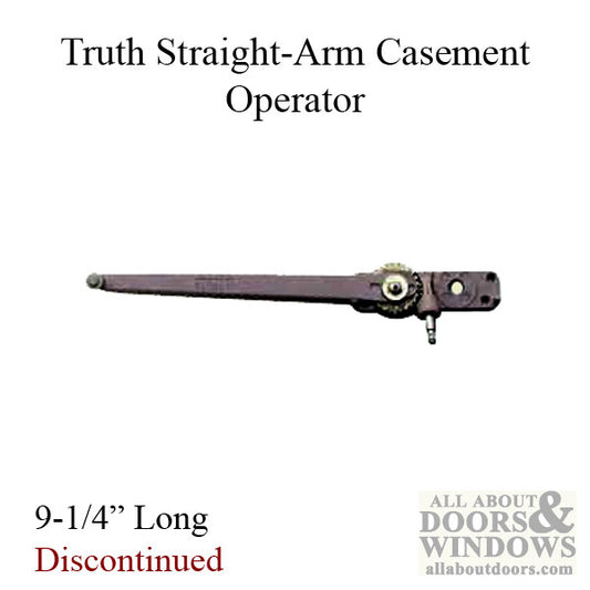 Truth Casement operator, Straight Arm,  Atrium windows