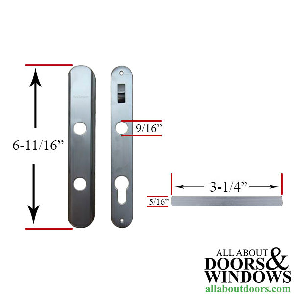 Andersen/EMCO Storm Door Handleset - Traditional Design - Andersen/EMCO Storm Door Handleset - Traditional Design