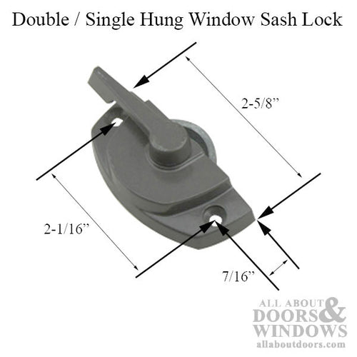 Marvin Double Hung Sash Lock & Keeper - Marvin Double Hung Sash Lock & Keeper