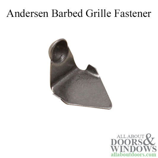 Andersen Barbed Grille Fastener