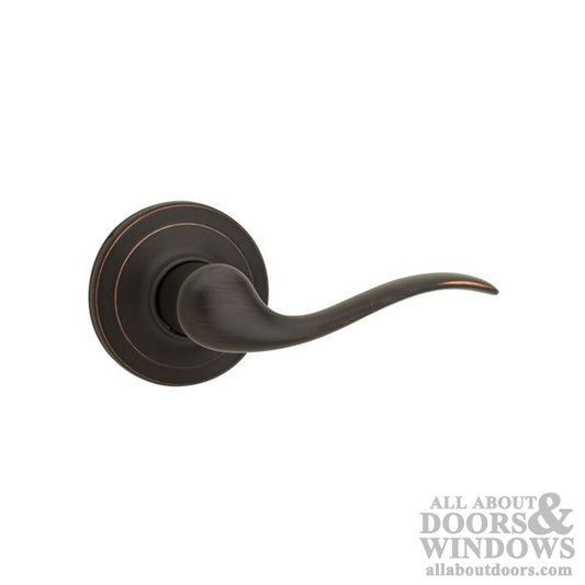 Kwikset 966TNLLH-11P Left Hand Tustin Interior Single Cylinder Handleset Trim Venetian Bronze Finish