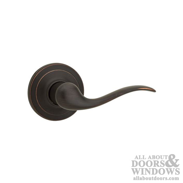 Kwikset 966TNLLH-11P Left Hand Tustin Interior Single Cylinder Handleset Trim Venetian Bronze Finish - Kwikset 966TNLLH-11P Left Hand Tustin Interior Single Cylinder Handleset Trim Venetian Bronze Finish