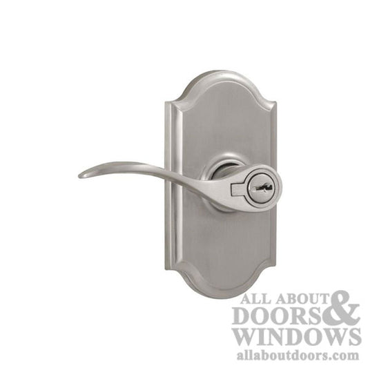 Weslock Left Hand Bordeau Premiere Entry Lock w/ Adjustable Backset & Full Lip Strike Satin Nickel