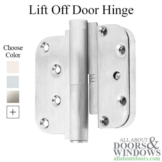 M3 Dual Adjustable Lift Off Hinge, Concealed Ball Bearings, Left
Hand as Shown