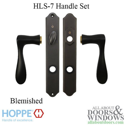 Blemished - Hoppe HLS7 Handleset, New Orleans, M1610/2172N, Keyed Active, Rustic Umber