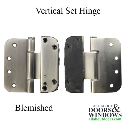 Blemished - V400 Vertical Adjustable Set Hinge 2D - BSN