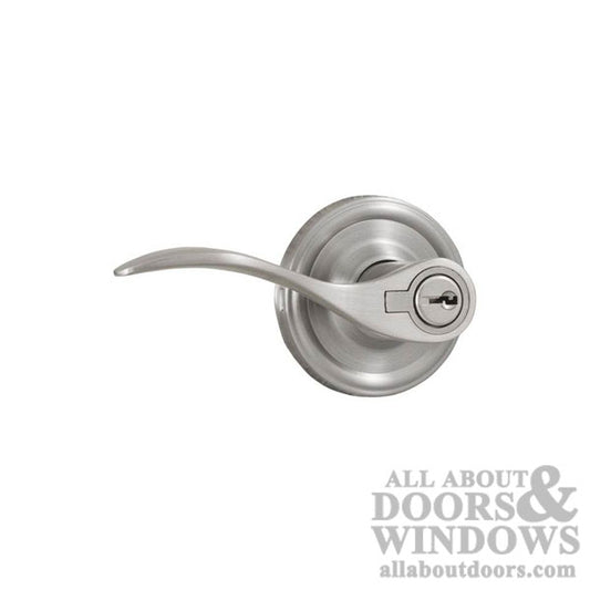 Weslock Left Hand Bordeau Entry Lock w/ Adjustable Backset & Full Lip Strike Satin Nickel