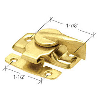 Sash / Cam Lock - Wood Sash Hardware, Solid Brass - Polished Brass - Sash / Cam Lock - Wood Sash Hardware, Solid Brass - Polished Brass