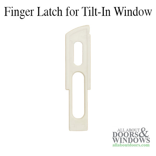 Thermal-Gard Finger latch for tilt in window - White - Blemished