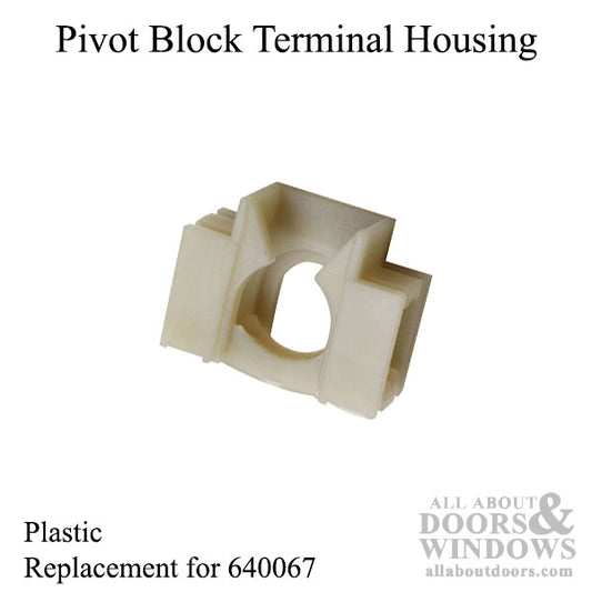 Pivot Block Terminal Housing - Plastic