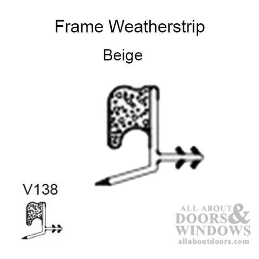 Marvin Casement Window, Frame Weather strip - Discontinued