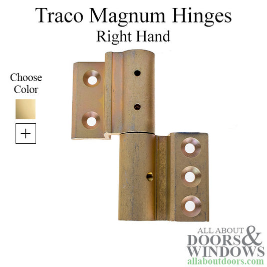 Traco Magnum Hinges, Right Hand